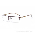 Full Frame Glasses High Quality Half Frame Optical Glasses for Men Manufactory